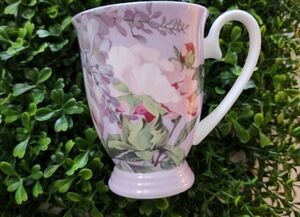 Stechol Grace Bone China Footed Cup Floral New